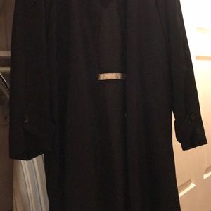 Liz Claiborne black over coat